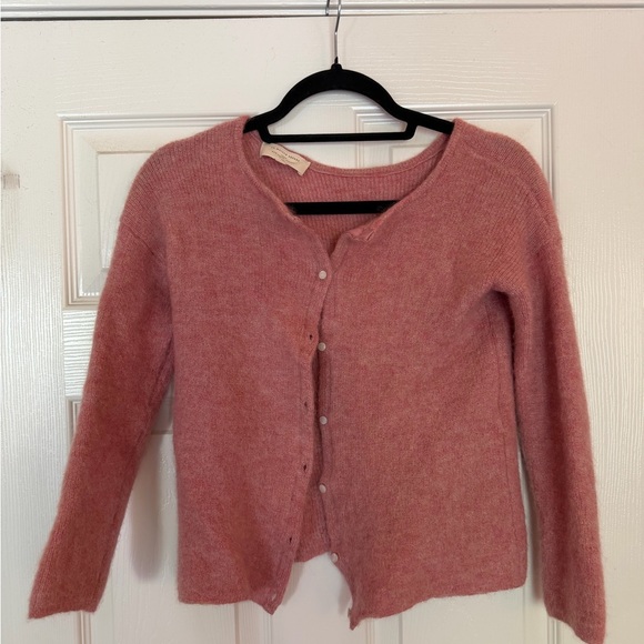 Sezane Sweaters - Sézane Dusty Rose Cardigan